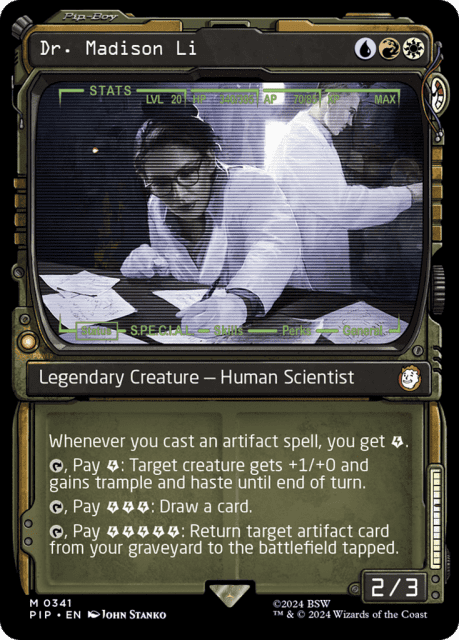 Dr. Madison Li (341) — Fallout