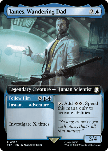 James, Wandering Dad // Follow Him (375) — Fallout
