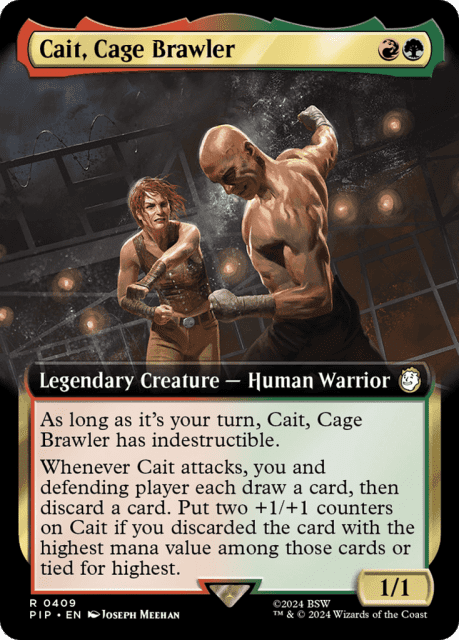 Cait, Cage Brawler (409) — Fallout