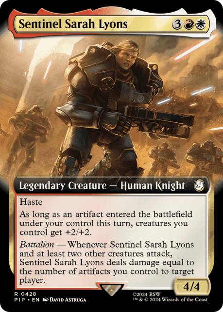 Sentinel Sarah Lyons (428) — Fallout