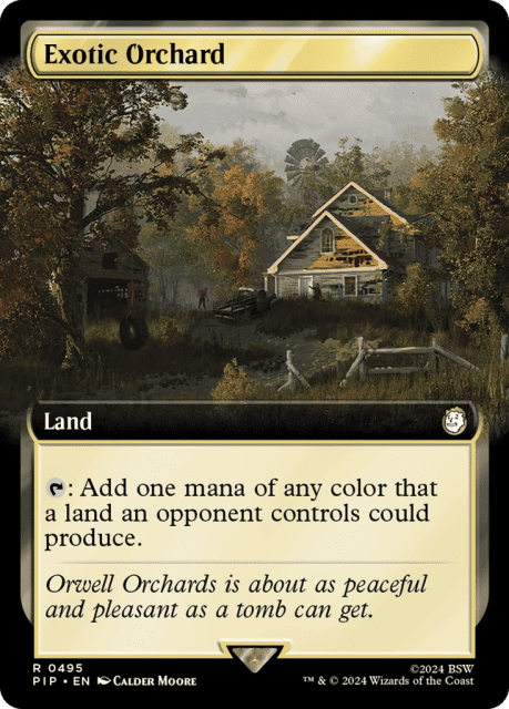 Exotic Orchard (495) — Fallout