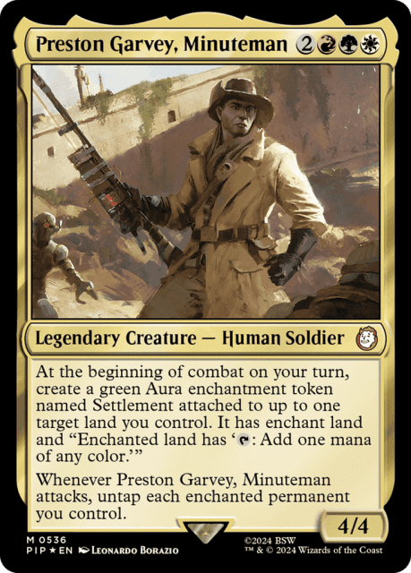 Preston Garvey, Minuteman (536) — Fallout