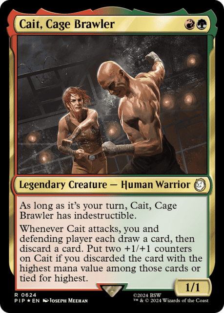 Cait, Cage Brawler (624) — Fallout