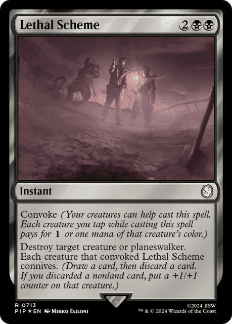 Lethal Scheme (713) — Fallout