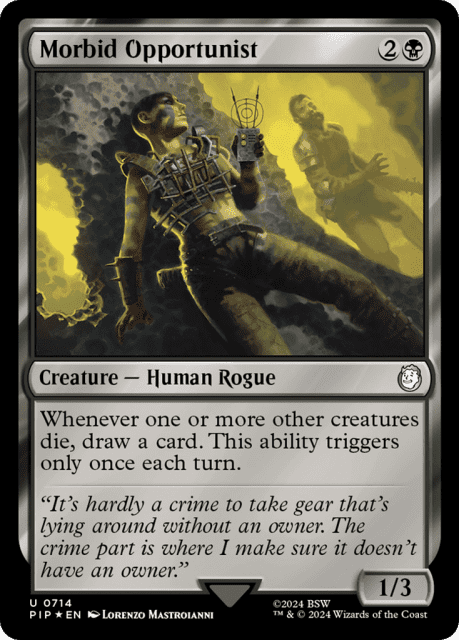 Morbid Opportunist (714) — Fallout
