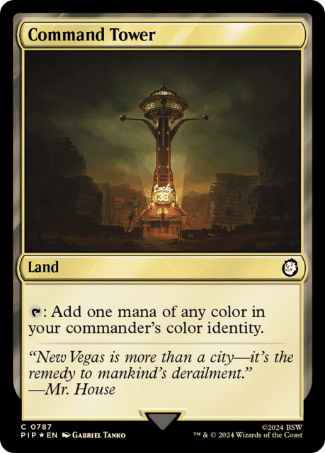 Command Tower (787) — Fallout