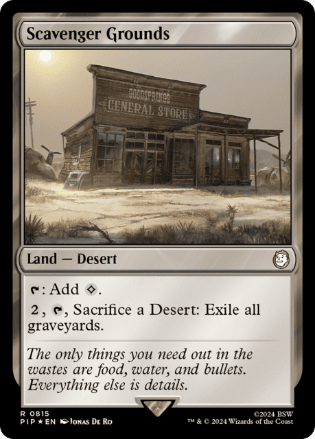 Scavenger Grounds (815) — Fallout
