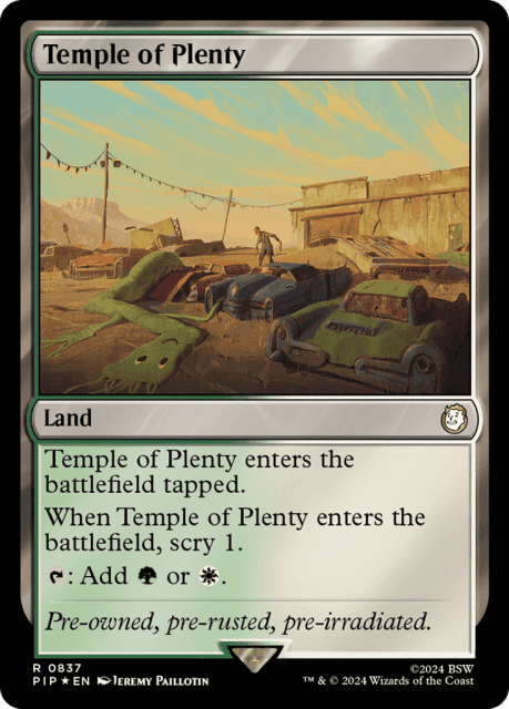 Temple of Plenty (837) — Fallout