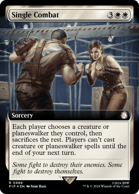 Single Combat (986) — Fallout