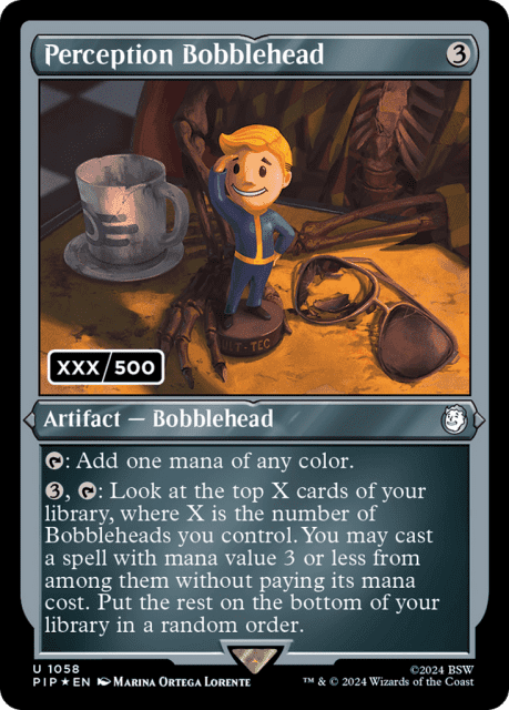 Perception Bobblehead (1058) — Fallout