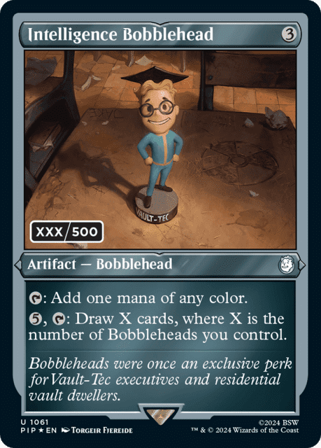 Intelligence Bobblehead (1061) — Fallout
