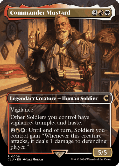 Commander Mustard (6) — Ravnica: Clue Edition