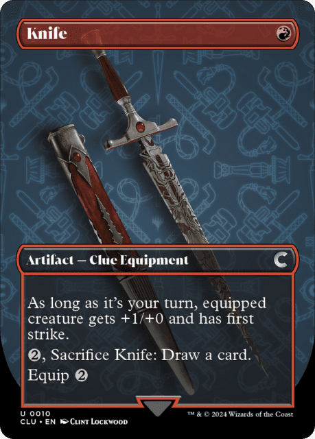 Knife (10) — Ravnica: Clue Edition