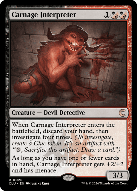 Carnage Interpreter (26) — Ravnica: Clue Edition