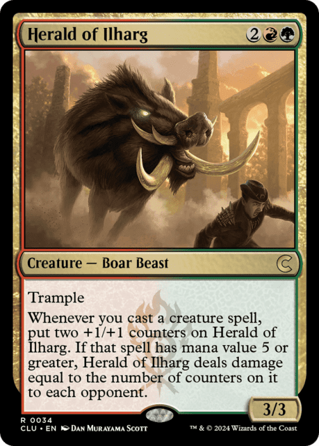 Herald of Ilharg (34) — Ravnica: Clue Edition