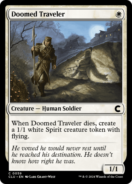 Doomed Traveler (59) — Ravnica: Clue Edition