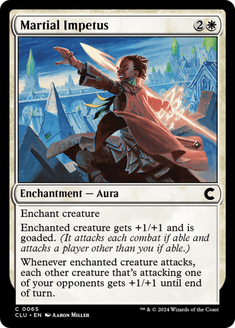 Martial Impetus (65) — Ravnica: Clue Edition