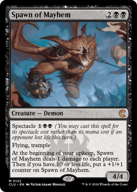 Spawn of Mayhem (122) — Ravnica: Clue Edition