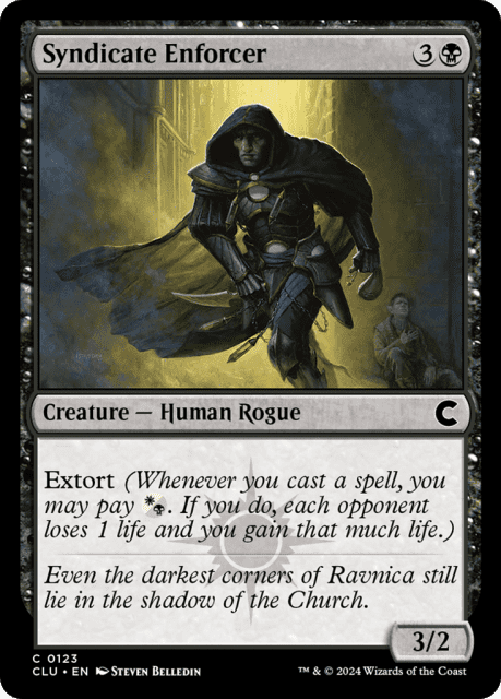 Syndicate Enforcer (123) — Ravnica: Clue Edition