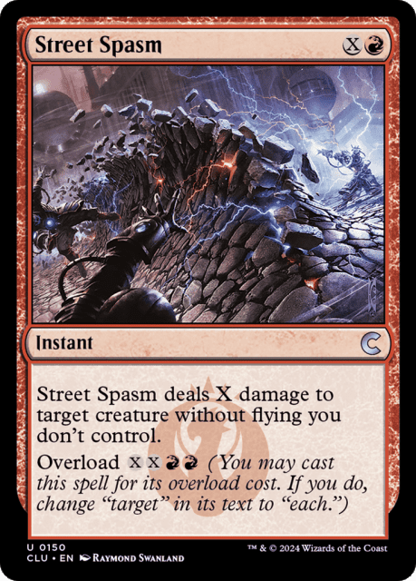 Street Spasm (150) — Ravnica: Clue Edition