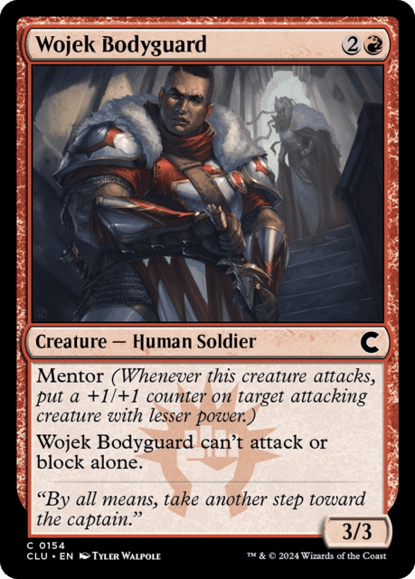 Wojek Bodyguard (154) — Ravnica: Clue Edition