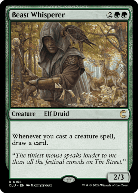 Beast Whisperer (158) — Ravnica: Clue Edition