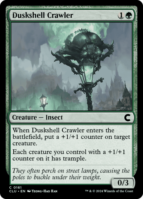 Duskshell Crawler (161) — Ravnica: Clue Edition