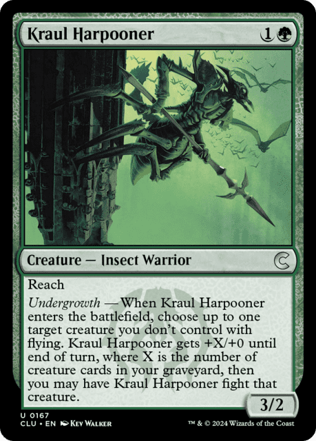 Kraul Harpooner (167) — Ravnica: Clue Edition