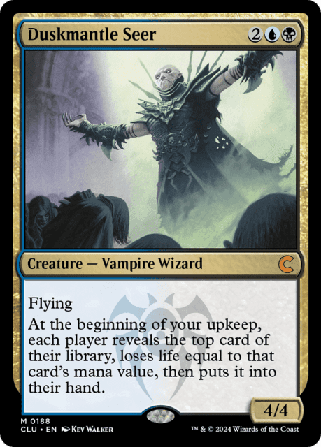 Duskmantle Seer (188) — Ravnica: Clue Edition