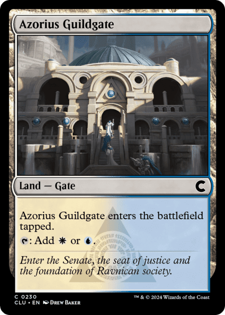 Azorius Guildgate (230) — Ravnica: Clue Edition