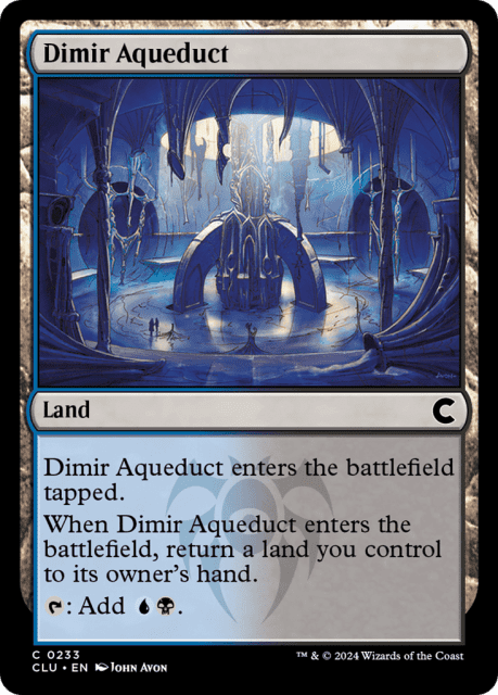 Dimir Aqueduct (233) — Ravnica: Clue Edition