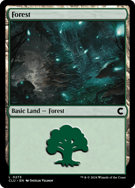 Forest (273) — Ravnica: Clue Edition