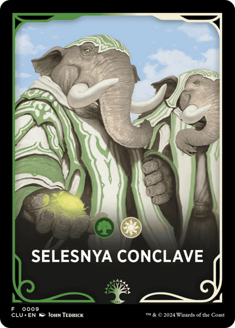 Selesnya Conclave (9) — Ravnica: Clue Edition Front Cards