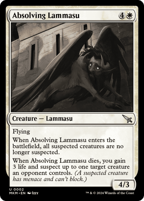 Absolving Lammasu (2) — Murders at Karlov Manor