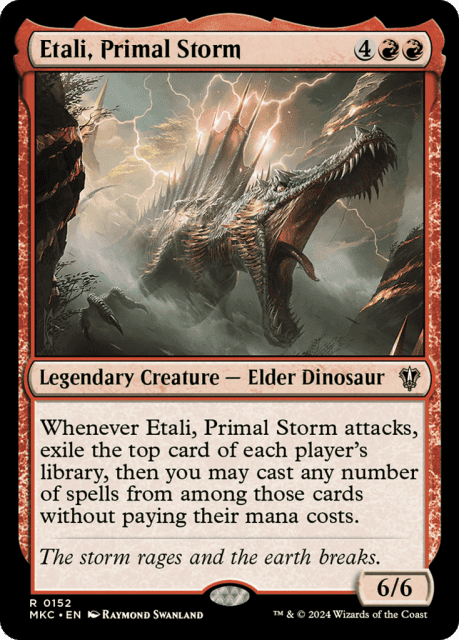 Etali, Primal Storm (152) — Murders at Karlov Manor Commander