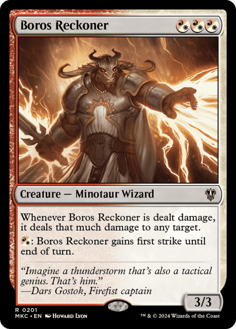 Boros Reckoner (201) — Murders at Karlov Manor Commander