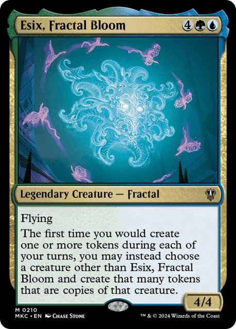 Esix, Fractal Bloom (210) — Murders at Karlov Manor Commander