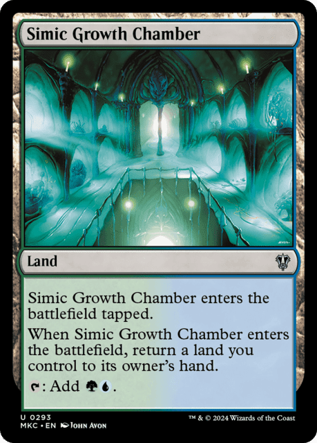 Simic Growth Chamber (293) — Murders at Karlov Manor Commander