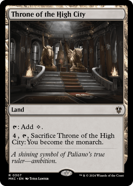 Throne of the High City (307) — Murders at Karlov Manor Commander