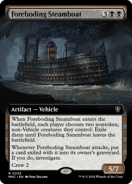 Foreboding Steamboat (338) — Murders at Karlov Manor Commander