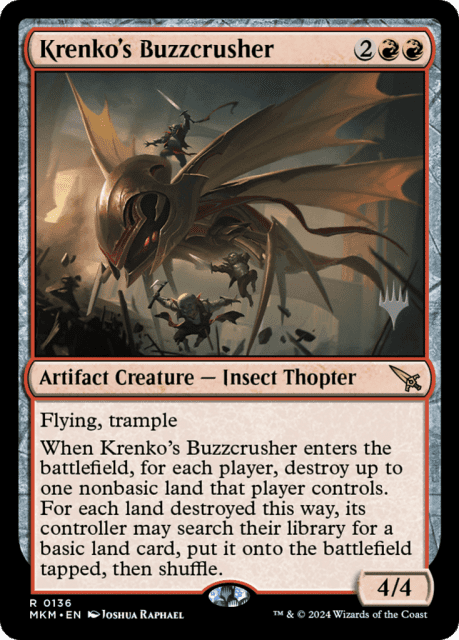 Krenko's Buzzcrusher (136) — Murders at Karlov Manor Promos