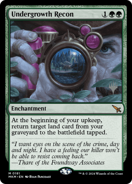Undergrowth Recon (181) — Murders at Karlov Manor Promos