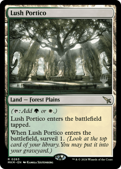 Lush Portico (263) — Murders at Karlov Manor Promos