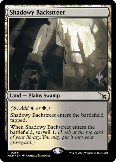 Shadowy Backstreet (268) — Murders at Karlov Manor Promos
