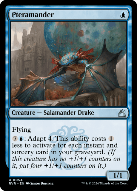 Pteramander (54) — Ravnica Remastered
