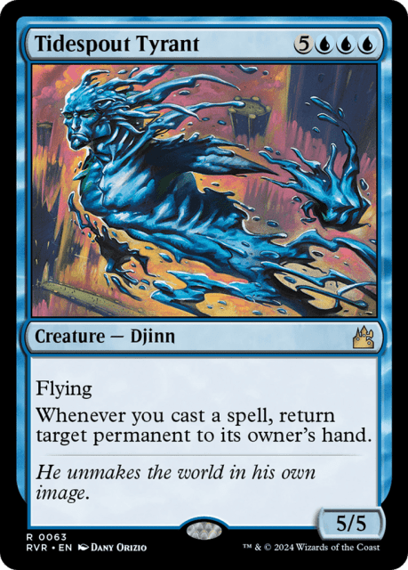 Tidespout Tyrant (63) — Ravnica Remastered