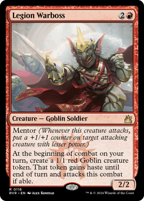 Legion Warboss (116) — Ravnica Remastered