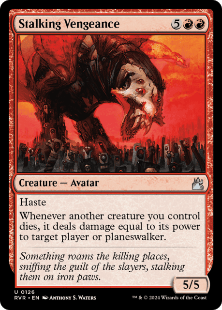 Stalking Vengeance (126) — Ravnica Remastered