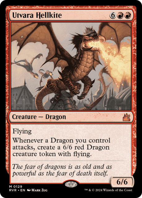 Utvara Hellkite (129) — Ravnica Remastered