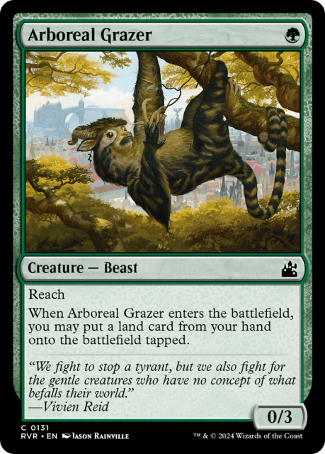Arboreal Grazer (131) — Ravnica Remastered